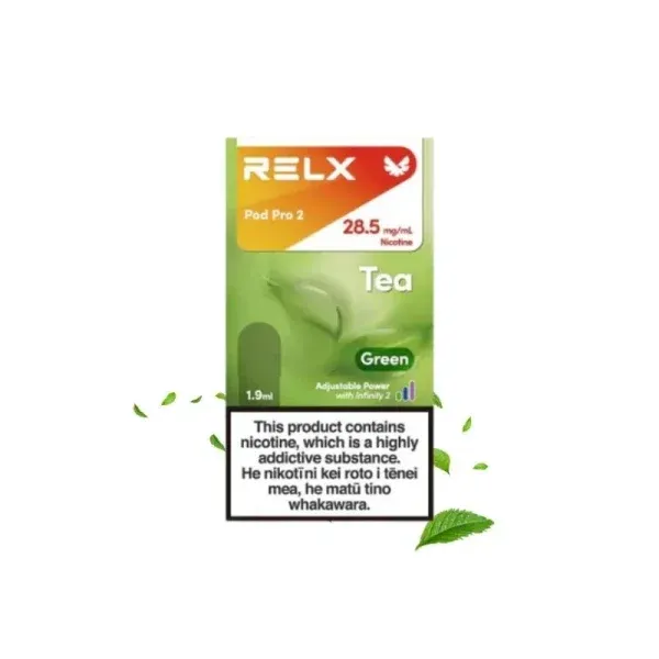 RELX Infinity 2交換用Pod – 緑茶(Green Tea)