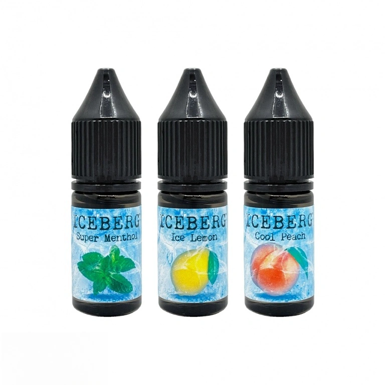 【ICEBERG】突き抜ける爽快感！10ml［全3種］強メンソール / ミント / フルーツ