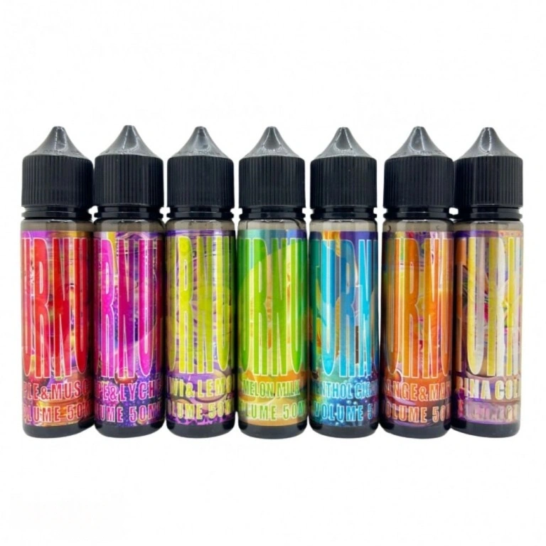 【TURN UP】全7種［50ml］スタッフオススメ / フルーツ / ドリンク / タバコ / 日本