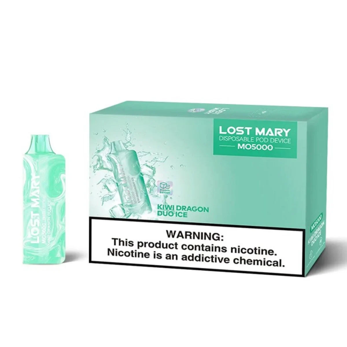 LOST MARY MO5000 KIWI DRAGON DUO ICE味(jigsawtool.com)