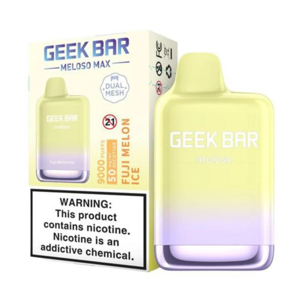 GEEKBAR MELOSO MAX FUJI MELON ICE味(jigsawtool.com)