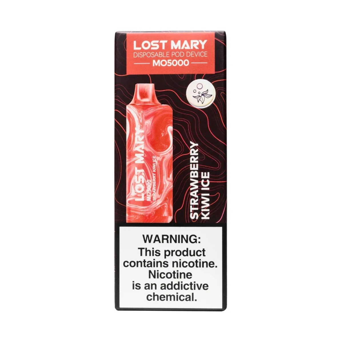 LOST MARY MO5000 STRAWBERRY KIWI ICE味(jigsawtool.com)