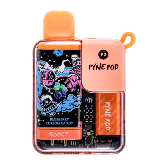 Blueberry Cotton Candy(ブルーベリーコットンキャンディ) Pyne Pod Boost 8500 Puffs(jigsawtool.com)