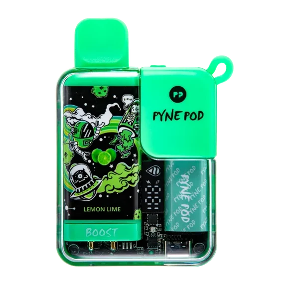 Lemon Lime(レモンライム) Pyne Pod Boost 8500 Puffs(jigsawtool.com)