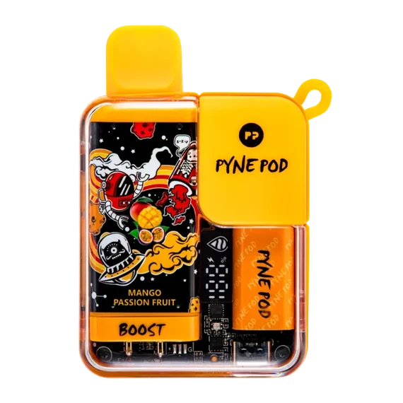 Mango Passion Fruit(マンゴーパッションフルーツ) Pyne Pod Boost 8500 Puffs(jigsawtool.com)