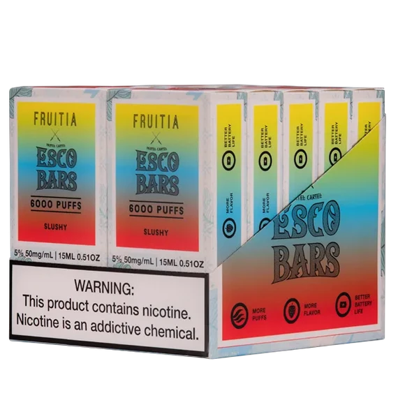 Esco Bar Slushy(スラッシー) 6000 Puffs(jigsawtool.com)