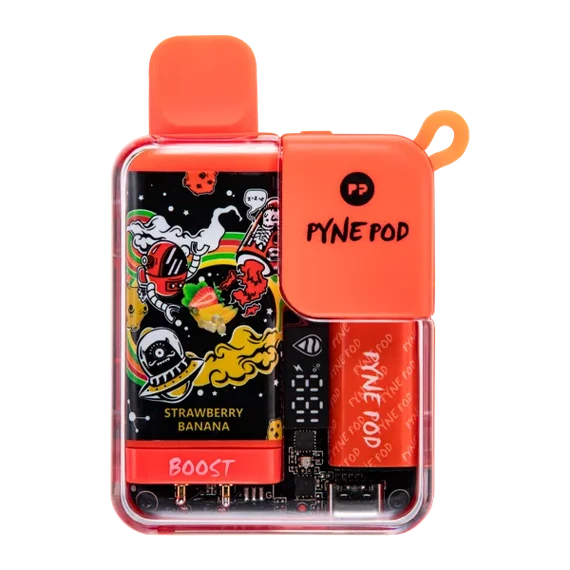Strawberry Banana(ストロベリーバナナ) Pyne Pod Boost 8500 Puffs(jigsawtool.com)