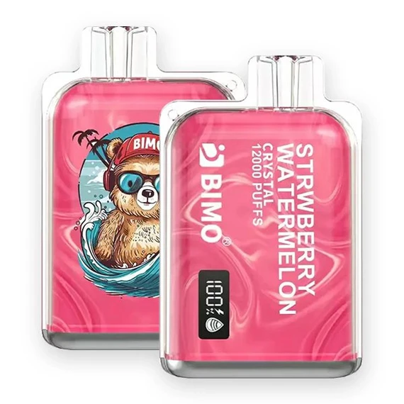 BIMO Crystal 12000 Puffs Strawberry Watermelon(jigsawtool.com)