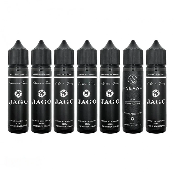 【JAGO VAPOUR】全7種［60ml］お酒 / タバコ / デザート / ニュージーランド(jigsawtool.com)
