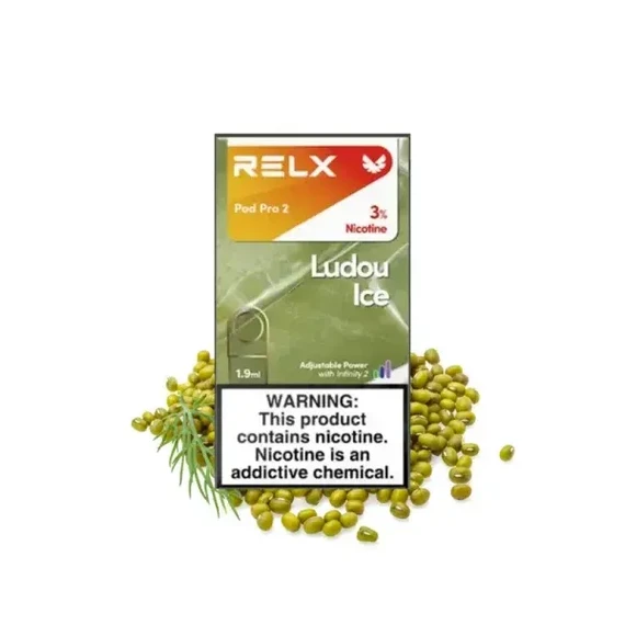 RELX Infinity 2交換用Pod – ルドゥアイス(Ludou Ice)(Mungbean) (Mint Cream)(jigsawtool.com)