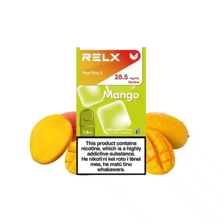 RELX Infinity 2交換用Pod – マンゴー(Mango)(jigsawtool.com)