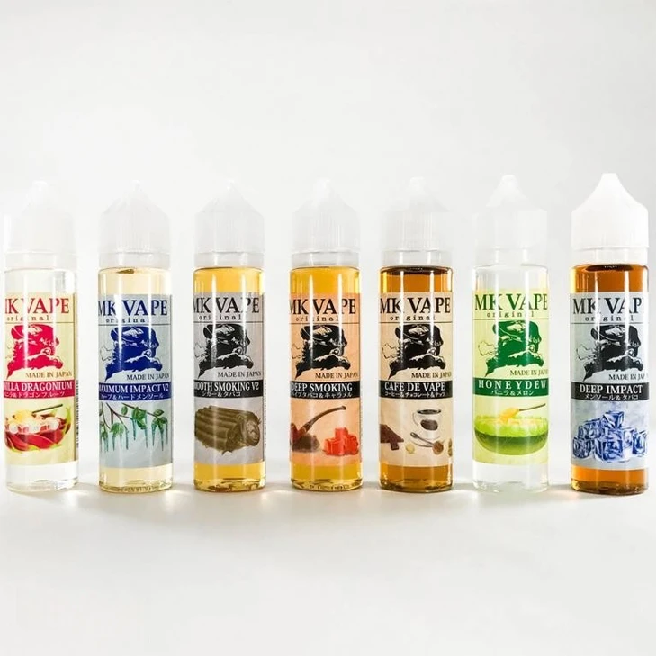【MK VAPE original】全5種［60ml］メンソールタバコ / 日本(jigsawtool.com)