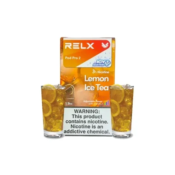 RELX Infinity 2交換用Pod – レモンティー・アイス(Lemon Tea Ice)(jigsawtool.com)