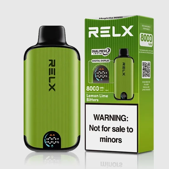 RELX MagicGo 8000 Puffs Lemon Lime Bitters(jigsawtool.com)