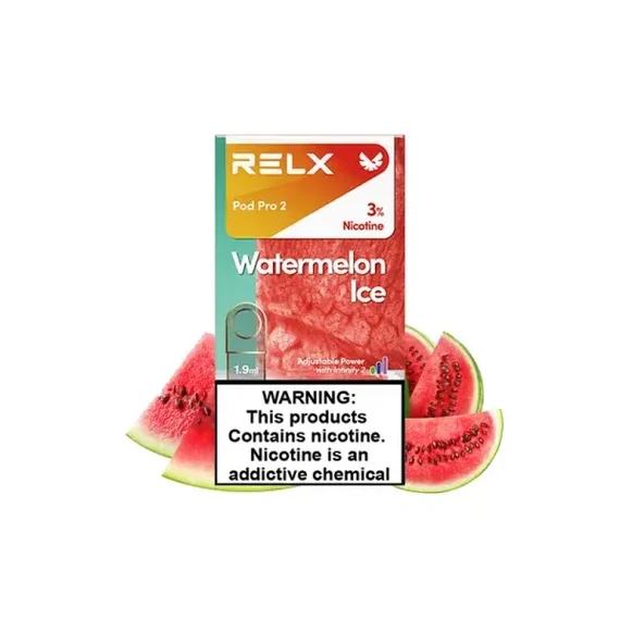 RELX Infinity 2交換用Pod – ウォーターメロンアイス(Watermelon Ice)(jigsawtool.com)