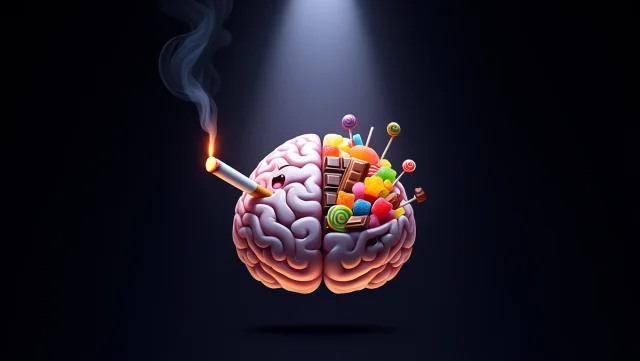 禁煙中の過食の原因イメージ