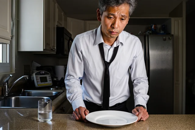 断食のデメリットを示すイメージ